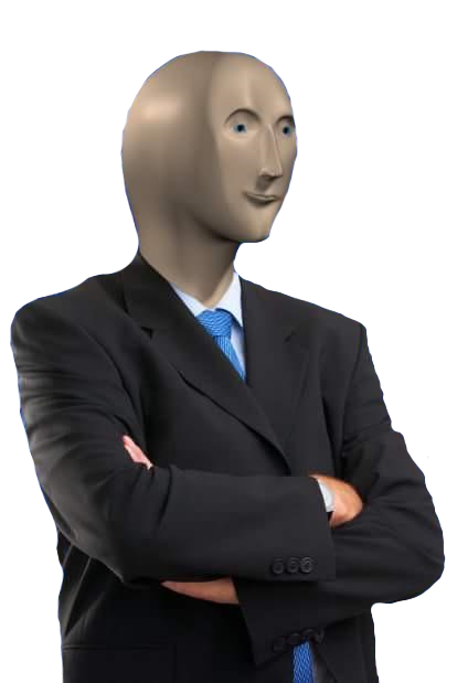 Meme Man, the $STONKS mascot